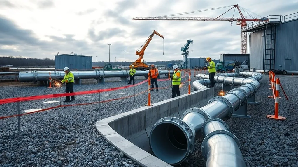 Gas & Oil Pipe Ducting & Installation in Dover