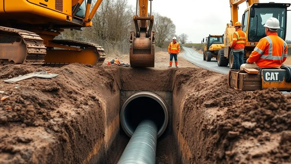 Pipe Ramming in Dover | Driving Pipes Under Roads, Walls & Buildings